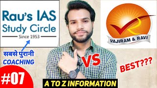 Vajiram vs Raus IAS🔥 Raus IAS Review  Vajiram IAS Coaching Review  Fees Notes Faculty etc [upl. by Griffis]