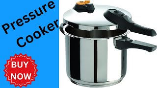 Tfal Stainless Steel Pressure Cooker  Fast Healthy Cooking  Tfal Pressure Cooker Review [upl. by Idyh]