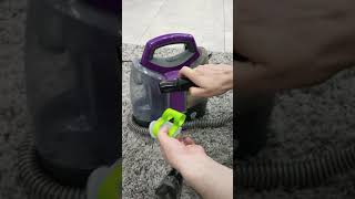 How To Clean Out A SpotClean Hose  BISSELL® SpotClean [upl. by Sarilda]