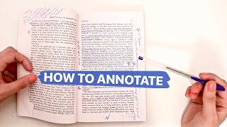 How to Annotate Books 📝📖 [upl. by Yrellam]