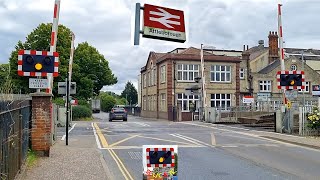 Attleborough Level Crossing Norfolk [upl. by Wilt162]