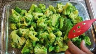 Oven Steamed Broccoli [upl. by Parhe]