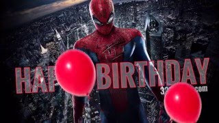 Spiderman Happy Birthday [upl. by Ttenyl]