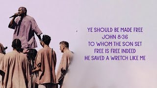 Kanye West  Selah Lyrics [upl. by Myrtia263]