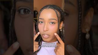 HOW TO EASILY FIX CAKEY MAKEUP FROM BLUSH makeup shorts makeuptips blush [upl. by Inahc]