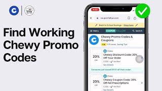 How To Find Working Chewy Promo Codes 2024 [upl. by Rfinnej868]