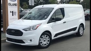 2019 Ford Transit connect XLT Cargo Van Review Island Ford [upl. by Yauqaj765]