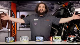 Kuryakyn License Plate Holders for Harley at ReZillacom [upl. by Zenger]