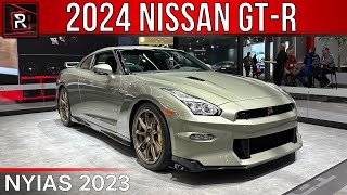 2024 Nissan GTR TSpec – Redline First Look – 2023 NYIAS [upl. by Amado]