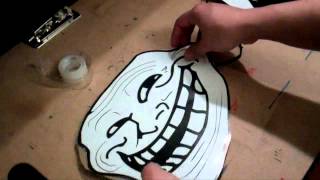 How To Make a TrollFace Mask [upl. by Anig]