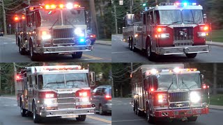 Mount Kisco FD 2nd Alarm Structure Fire With Victims Response [upl. by Valina]