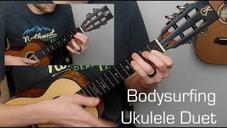 Bodysurfing  Ukulele Duet Tutorial [upl. by Direj]