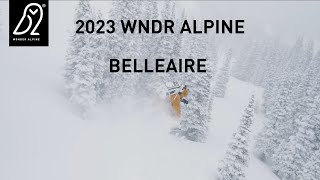 WNDR Alpine 2023 BelleAire Snowboard [upl. by Aramit]