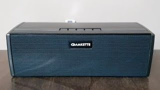 Amkette Boomer FX Bass Boosted  Portable BT Speaker  Use Headset For Best Audio Experience [upl. by Richie52]