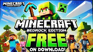 How to Download Minecraft Bedrock In PCLaptop In Free [upl. by Royden153]