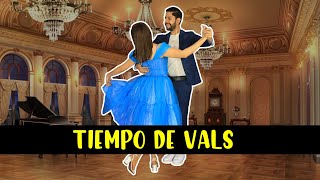 TIEMPO DE VALS  COREOGRAFÍA PASO A PASO 💃🕺❤️ [upl. by Dorfman309]