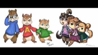 The Chipmunks and Chipettes Shake Your Groove Thing Real Voices [upl. by Ynej475]