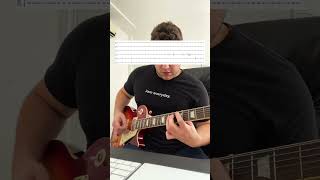 How To Play The Solo Of quotWheelsquot by Foo Fighters  guitar guitarcover [upl. by Hsirehc]