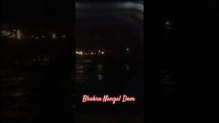 Bhakra Nangal Dam train Night View [upl. by Beisel]