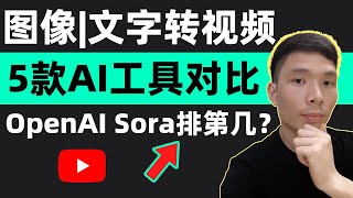 5个AI视频生成工具对比：AI图像转视频、文字生成视频（sora pixverse pika ruanway Gen2 leonardo）文字变成视频怎么弄哪个好这些方法一看就会 [upl. by Anaejer]