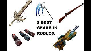 Top 5 Best Gears In Roblox [upl. by Naahs3]