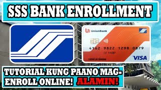 SSS ATM CARD  BANK ENROLLMENT ONLINE  ALAMIN  SOCIAL SECURITY SYSTEM [upl. by Ettelegna]