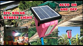 DIY SOLAR LIGHT AUTOMATIC SOLAR LIGHT DIY SOLAR STREET LIGHT HOW TO MAKE HOMEMADE STREET LIGHT [upl. by Janie]