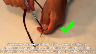 Vis de réglage sur monture de lunettes A faire amp A ne pas faire [upl. by Ivy]