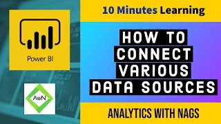 Power BI Tutorial 650  How to connect various Data Sources [upl. by Elehcin697]