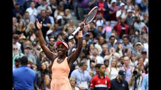 2017 US Open Keys vs Stephens Match Highlights [upl. by Axe]