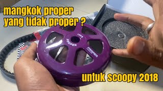 semoga awet sih ‼️ mangkok proper scoopy esp 2018 [upl. by Anavoj]