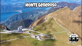 MONTE GENEROSO 1701 mt  RIFUGIO FIORE DI PIETRA da ORIMENTO ITALIA [upl. by Karly167]