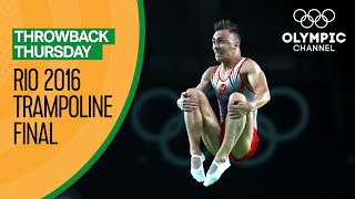 Mens Individual Trampoline Final  Rio 2016 Replays  Throwback Thursday [upl. by Alakim]