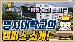 명지대학교 캠퍼스 소개 명지대 캠퍼스에는 뭐가 있을까 [upl. by Trager411]