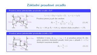 Základní proudové zrcadlo [upl. by Annehs]