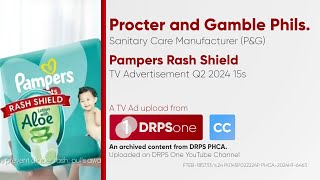 Pampers Rash Shield TV Ad Q2 2024 15s Philippines CC [upl. by Caasi]