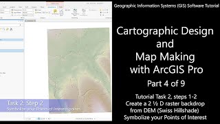 GIS Software Tutorial Cartographic Design and Map Making with ArcGIS Pro Part 4 of 9 GIS Maps [upl. by Yahsal22]