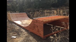 3 Mini Ramp  DIY Halfpipe Build [upl. by Akirdnwahs]