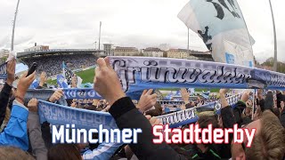 Munich derby  Münchener Stadderby TSV 1860 München  Bayern München II [upl. by Monagan]