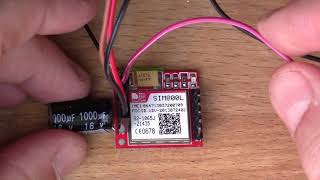 Sending and Receiving SMS with a SIM800 GSM Module  Tutorial 124 [upl. by Jamill105]