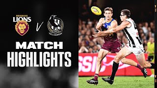 Brisbane Lions v Collingwood Highlights  Round 5 2022  AFL [upl. by Yud]