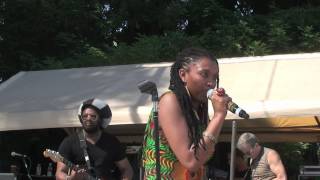 Nkulee Dube with the Tosh Meets Marley Band Prisoner Reggae on the River July 21 2012 [upl. by Ynnaffit]