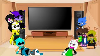 Deltarune reacts to Underverse Part 1 [upl. by Stanwinn705]