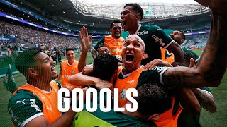 GOLS  PALMEIRAS 4 X 0 SÃO PAULO  FINAL PAULISTA 2022 [upl. by Lleneg]