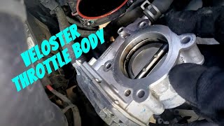 2016 Veloster turbo throttle body cleaning  removal [upl. by Ylreveb238]