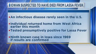 IA resident Dies Of Lassa Fever [upl. by Chatav]