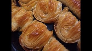 Gül Baklavası tarifi ve farklı Baklava Modeli [upl. by Reinert278]