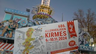 Aufbau Video  Allerheiligenkirmes Soest 2024 [upl. by Adest681]