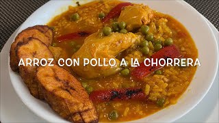 Arroz Con Pollo A La Chorrera Estilo Cubano  Cuban Yellow Rice And Chicken Stew [upl. by Minnnie39]