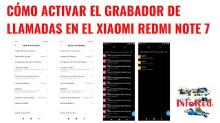 Cómo Activar el Grabador de Llamadas en el Xiaomi Redmi Note 7 [upl. by Dorothy]